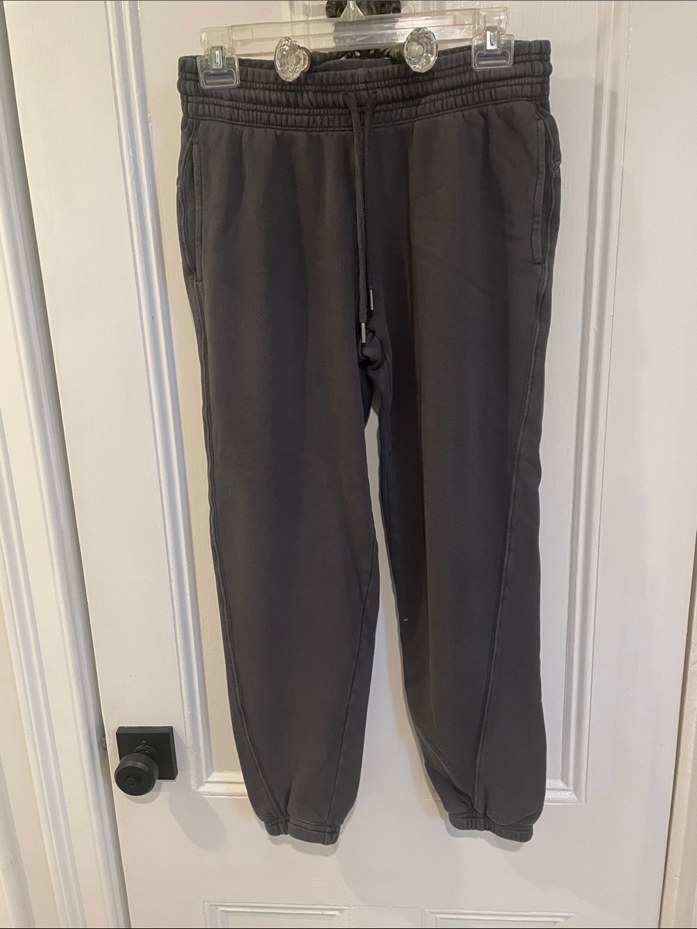 Aerie Classic Charcoal Jogger Sweatpants with pockets